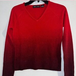 Ombré Red Sweater